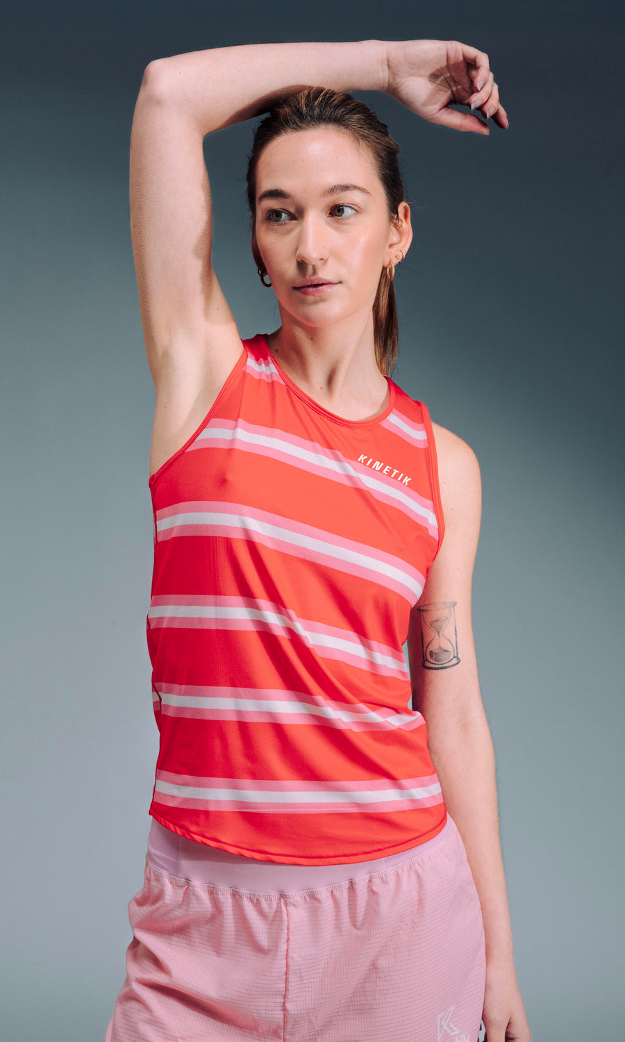 MAVRIK SL WOMEN RED CREAM STRIPE