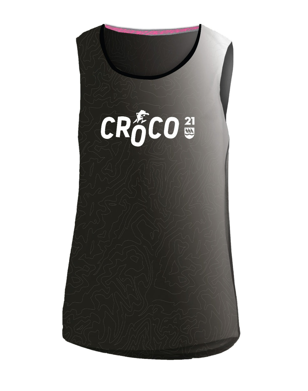 DEBARDEUR FEMME FALKON SL - CROCO - Maillots trail-running - 1 - kinetik-adrenalink