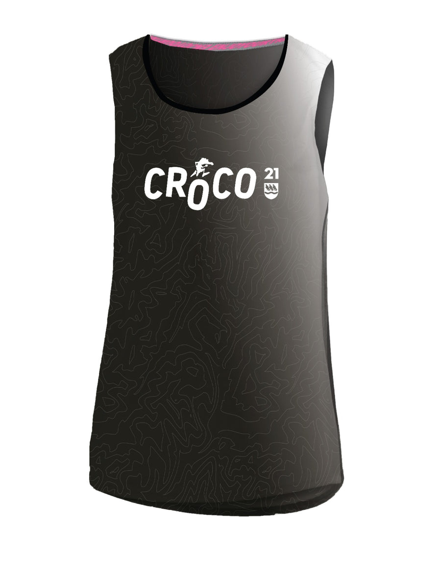DEBARDEUR FEMME FALKON SL - CROCO - Maillots trail-running - 1 - kinetik-adrenalink
