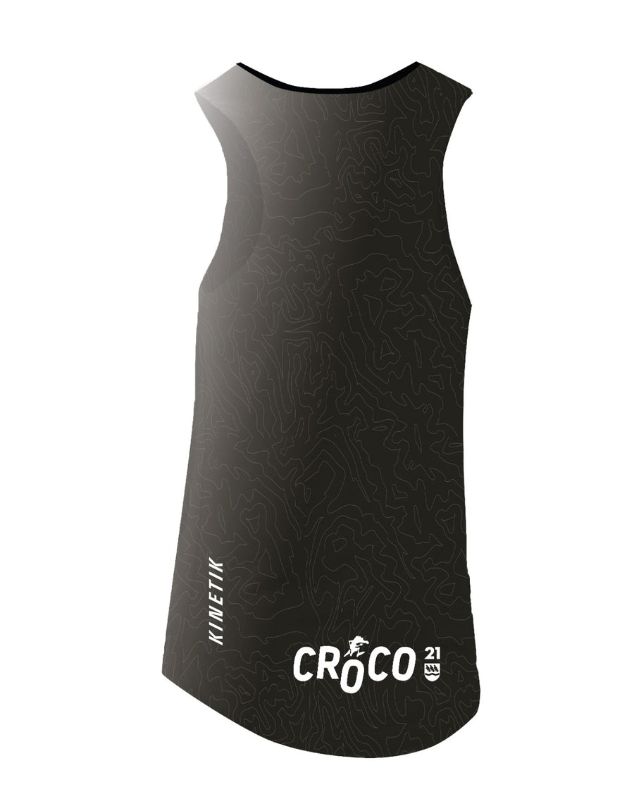 DEBARDEUR FEMME FALKON SL - CROCO - Maillots trail-running - 2 - kinetik-adrenalink