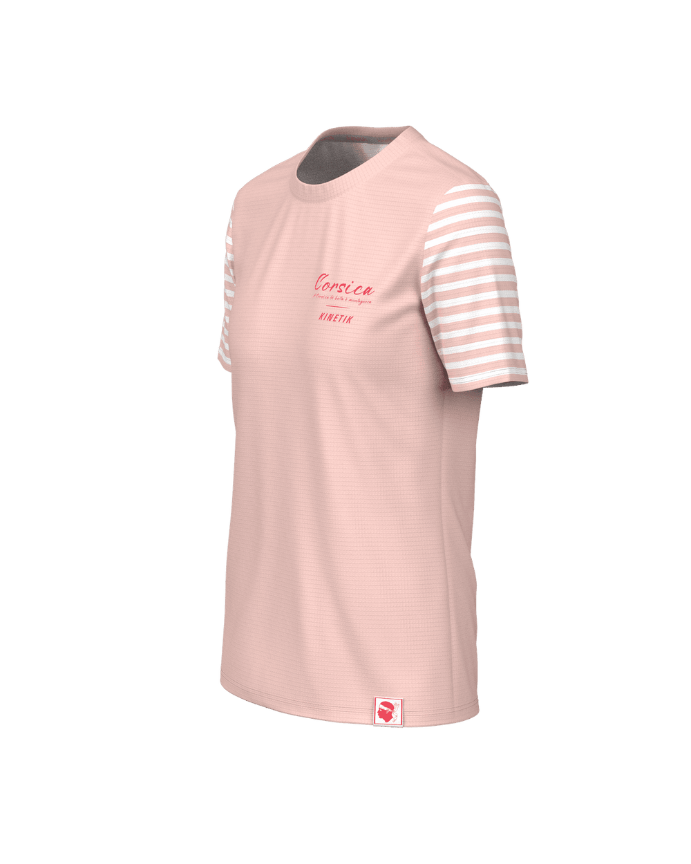 FALKON CORSICA WOMEN -- women's short-sleeve trail running jersey -- kinetik-adrenalink