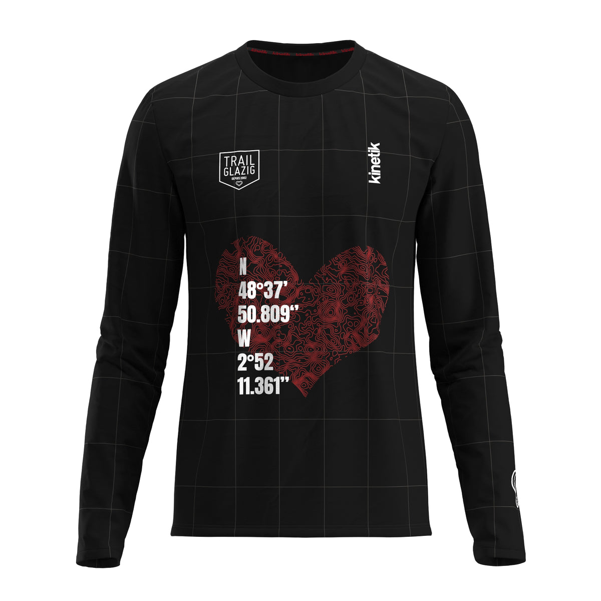 FALKON LS MEN TRAIL DE GLAZIG - Maillots trail-running - 2 - kinetik-adrenalink