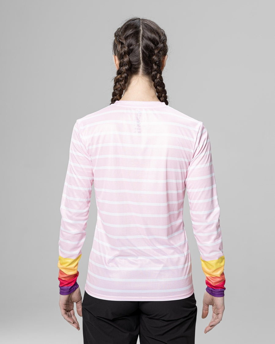 FALKON LS OCEANIK SEA PINK - Maillots trail-running - 3 - kinetik-adrenalink