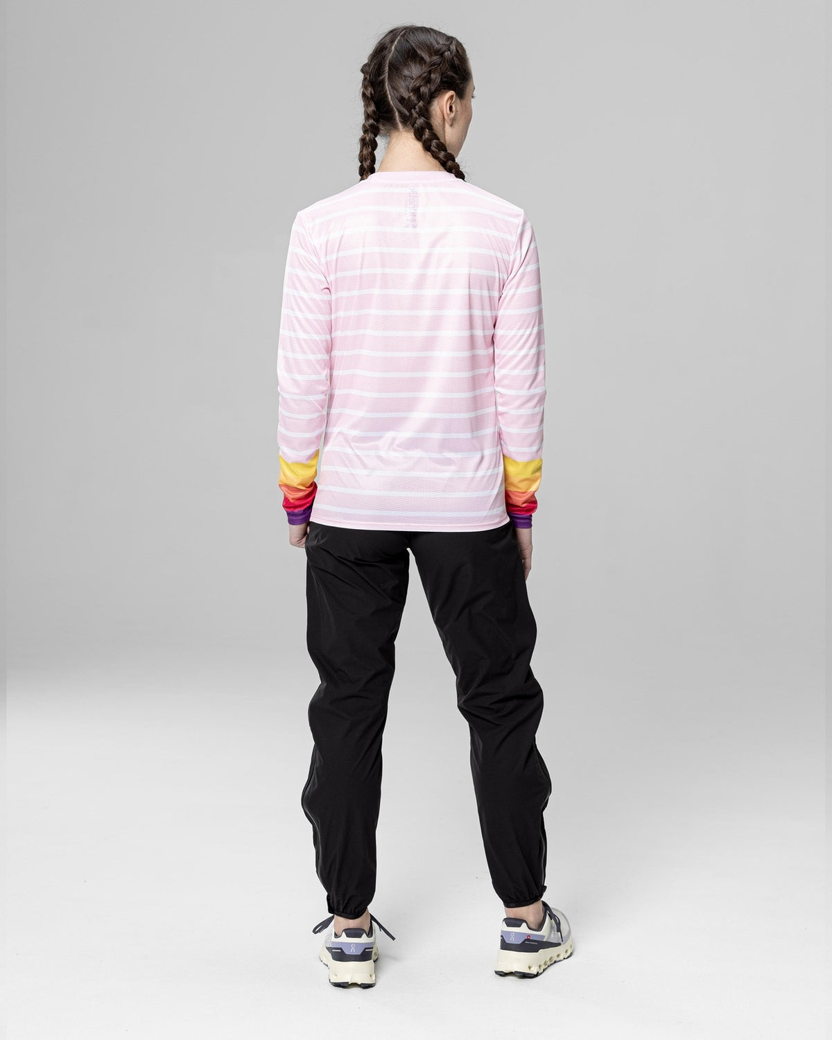 FALKON LS OCEANIK SEA PINK - Maillots trail-running - 5 - kinetik-adrenalink