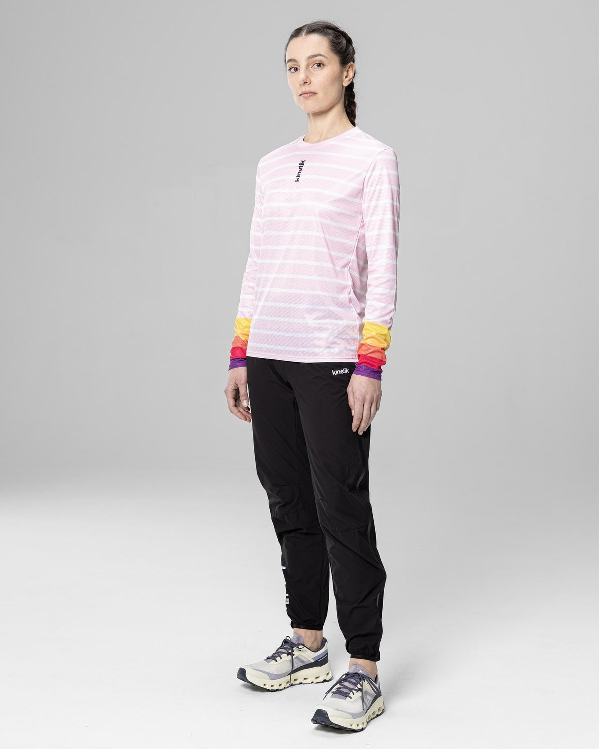 FALKON LS OCEANIK SEA PINK - Maillots trail-running - 6 - kinetik-adrenalink