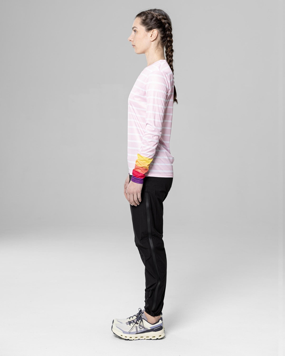 FALKON LS OCEANIK SEA PINK - Maillots trail-running - 7 - kinetik-adrenalink