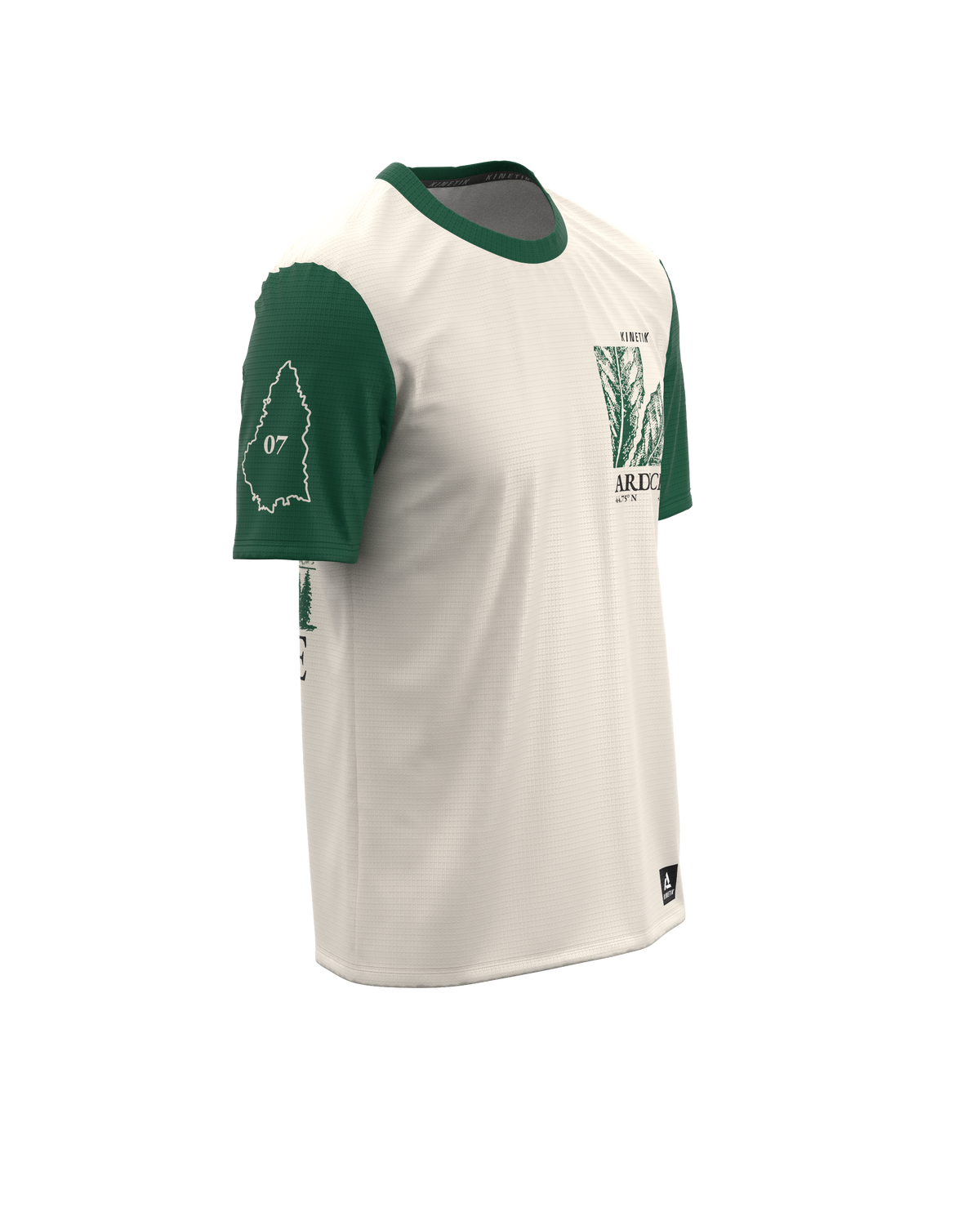FALKON MEN ARDECHE GREEN - Maillots trail-running - 4 - kinetik-adrenalink