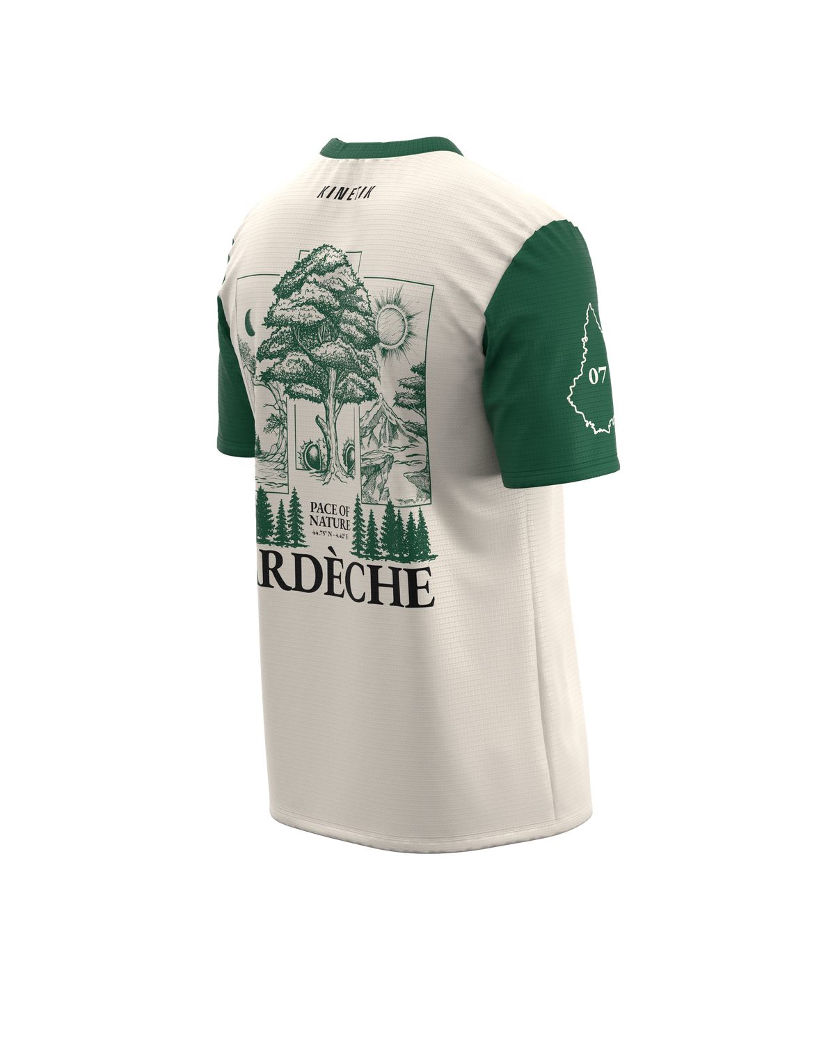 FALKON MEN ARDECHE GREEN - Maillots trail-running - 6 - kinetik-adrenalink