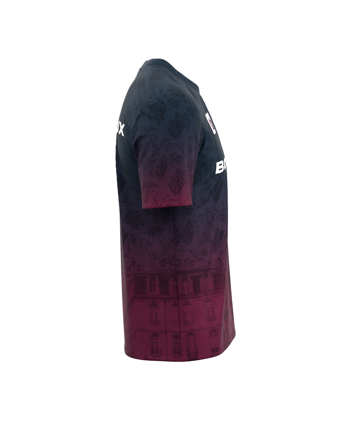 FALKON MEN BORDEAUX - Maillots trail-running - 4 - kinetik-adrenalink