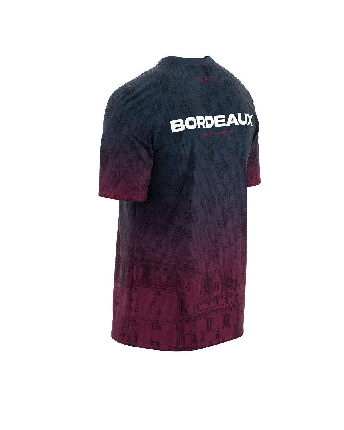 FALKON MEN BORDEAUX - Maillots trail-running - 7 - kinetik-adrenalink