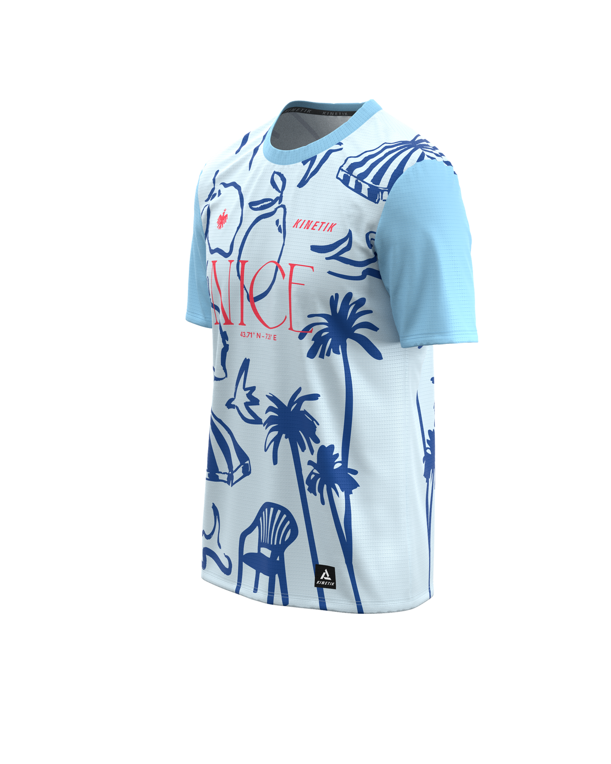 FALKON MEN NICE ARTWORK - Maillots trail-running - 1 - kinetik-adrenalink