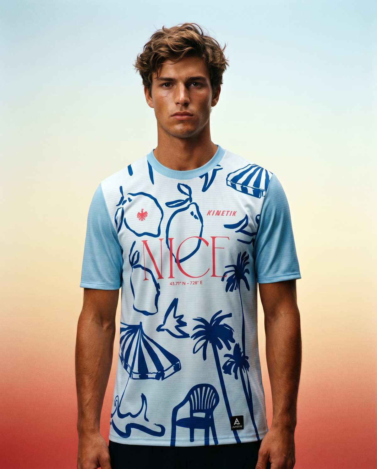 FALKON MEN NICE ARTWORK - Maillots trail-running - 2 - kinetik-adrenalink