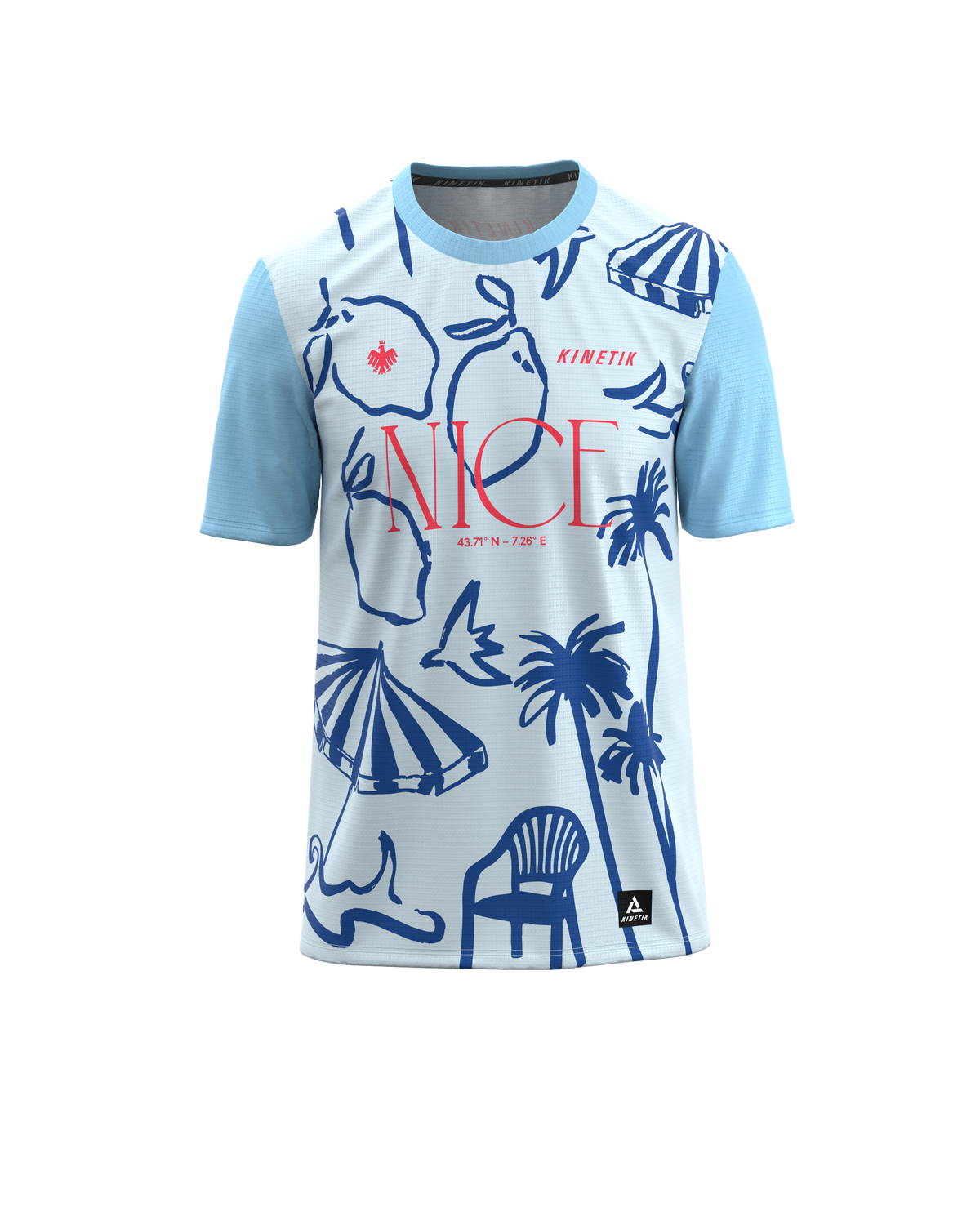 FALKON MEN NICE ARTWORK - Maillots trail-running - 4 - kinetik-adrenalink