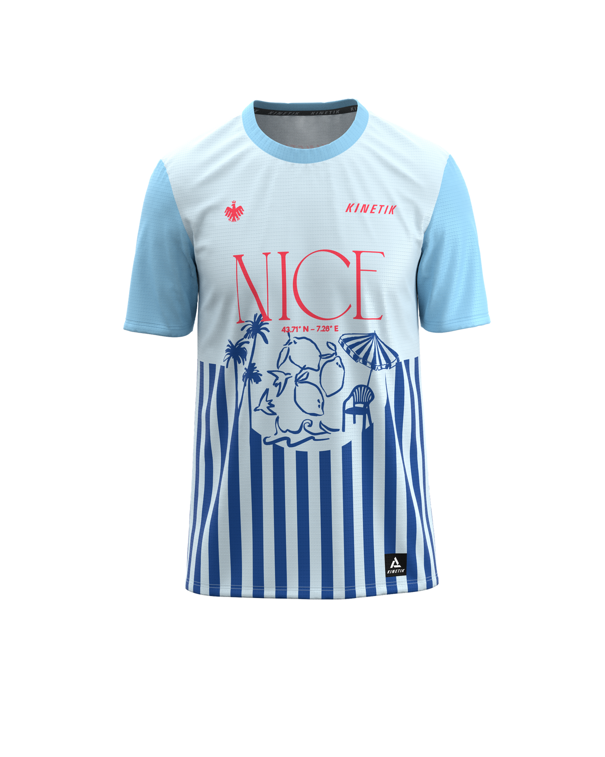 FALKON MEN NICE STRIPS - Maillots trail-running - 3 - kinetik-adrenalink