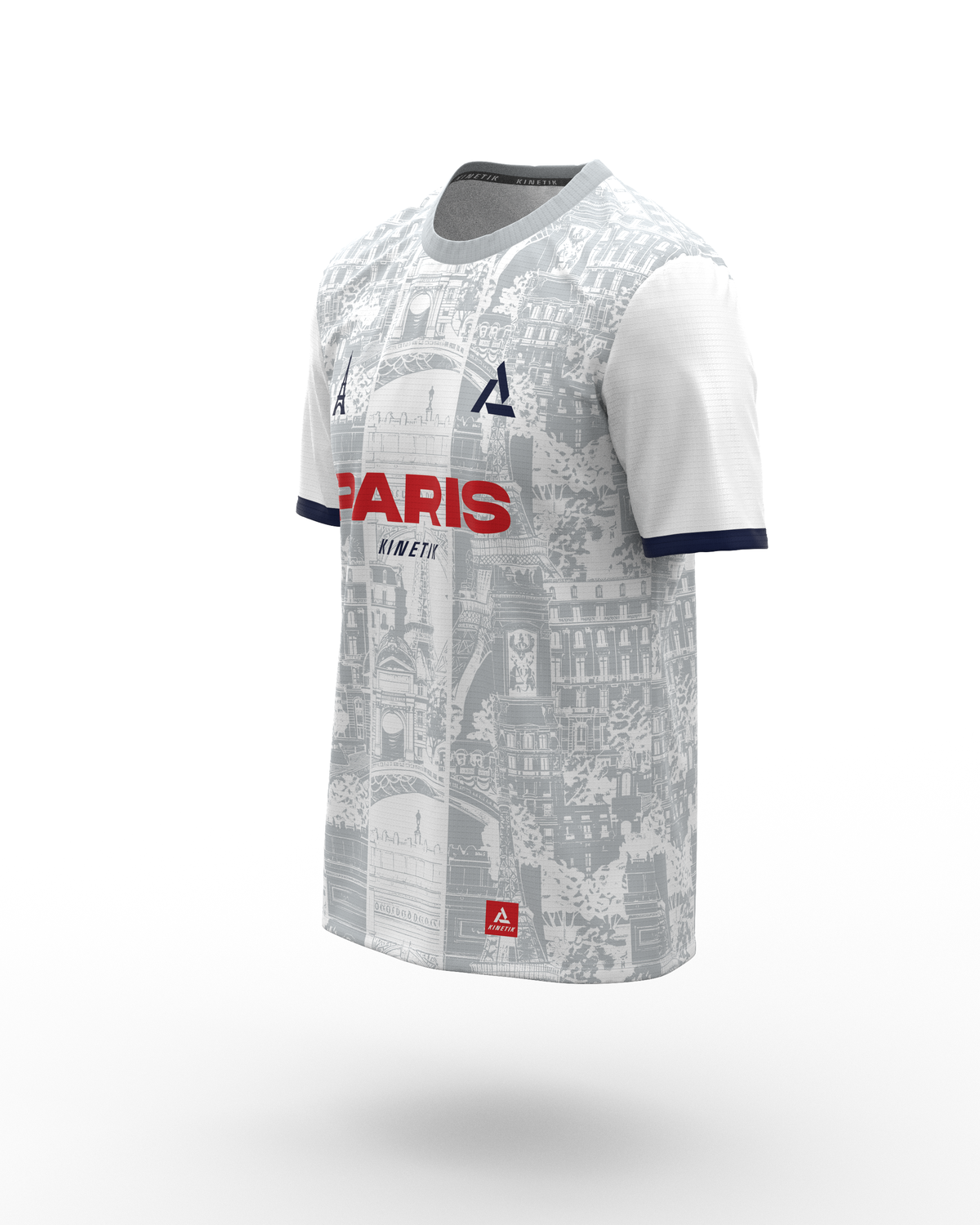 FALKON MEN PARIS RED - Maillots trail-running - 1 - kinetik-adrenalink