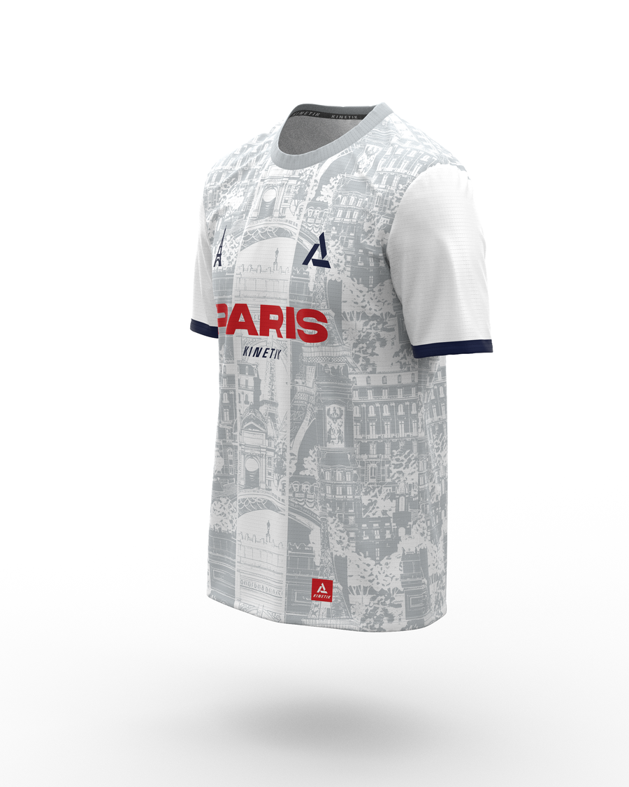 FALKON MEN PARIS RED - Maillots trail-running - 1 - kinetik-adrenalink