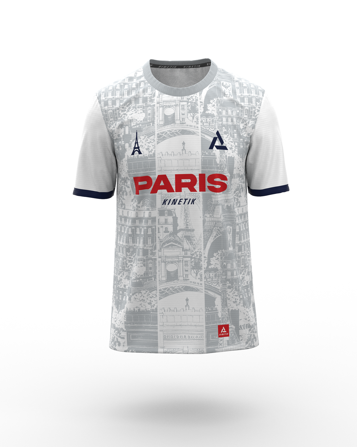 FALKON MEN PARIS RED - Maillots trail-running - 2 - kinetik-adrenalink