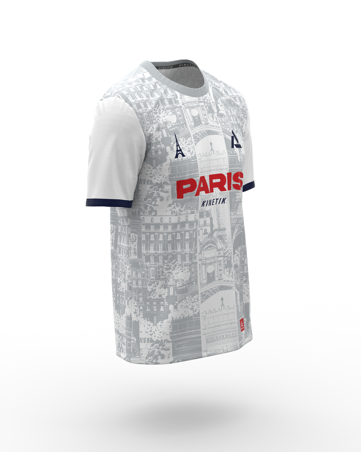 FALKON MEN PARIS RED - Maillots trail-running - 3 - kinetik-adrenalink