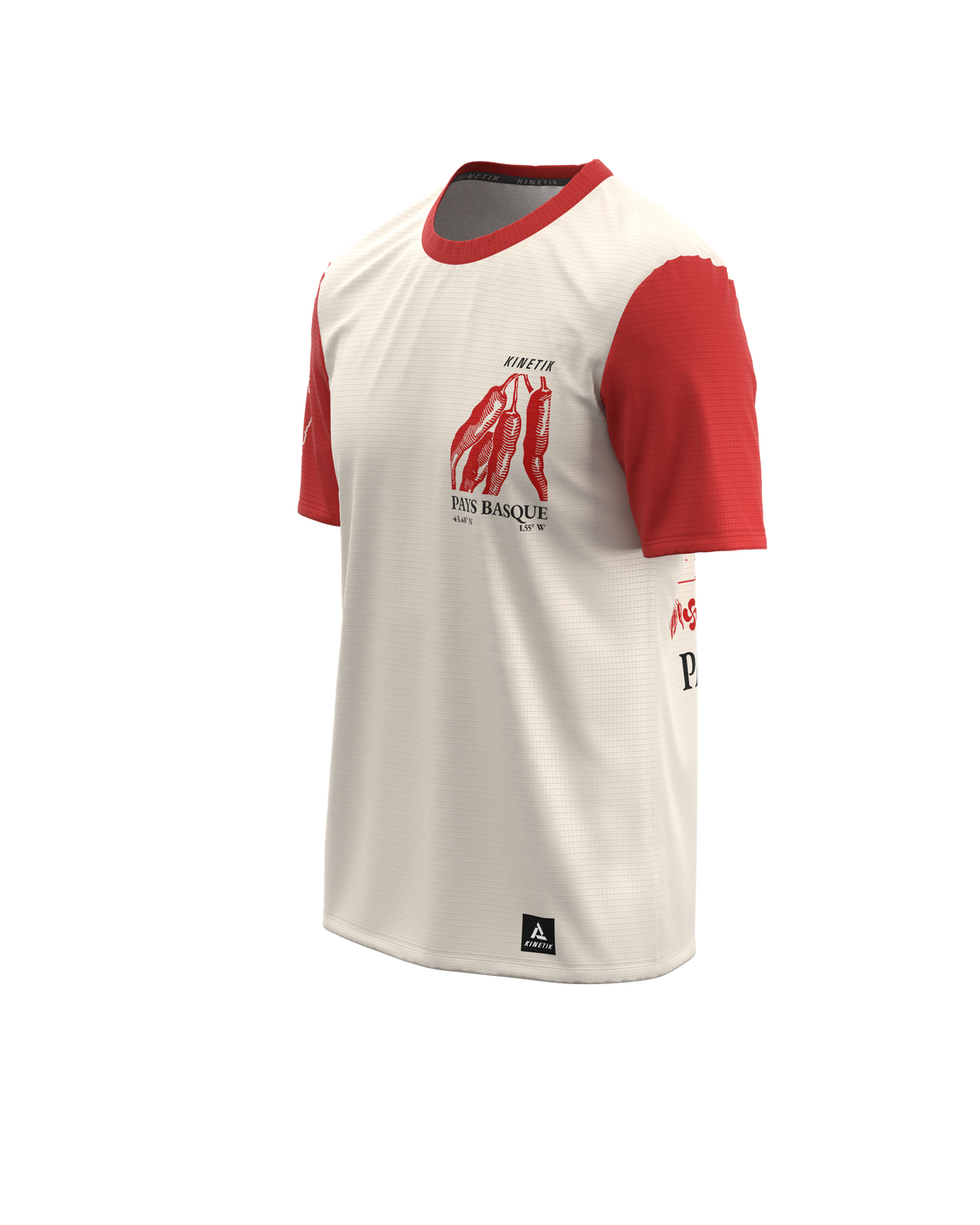 FALKON MEN PAYS BASQUE PEPPER - Maillots trail-running - 1 - kinetik-adrenalink
