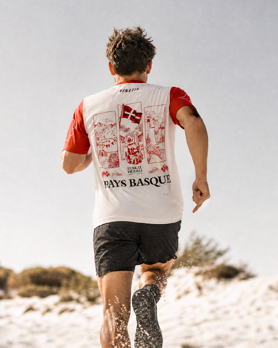 FALKON MEN PAYS BASQUE PEPPER - Maillots trail-running - 2 - kinetik-adrenalink