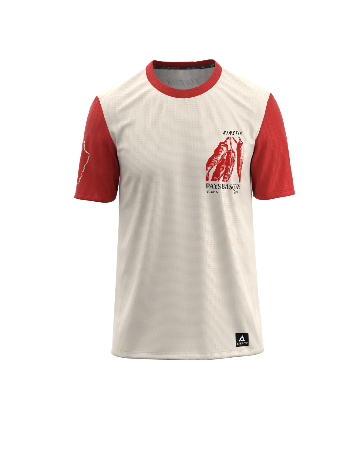 FALKON MEN PAYS BASQUE PEPPER - Maillots trail-running - 3 - kinetik-adrenalink