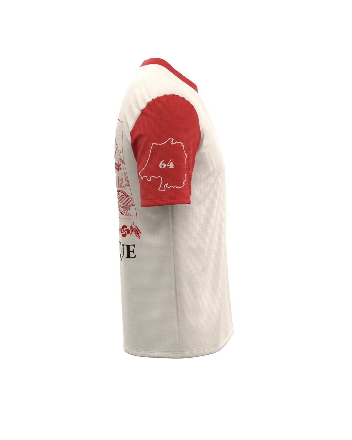 FALKON MEN PAYS BASQUE PEPPER - Maillots trail-running - 5 - kinetik-adrenalink