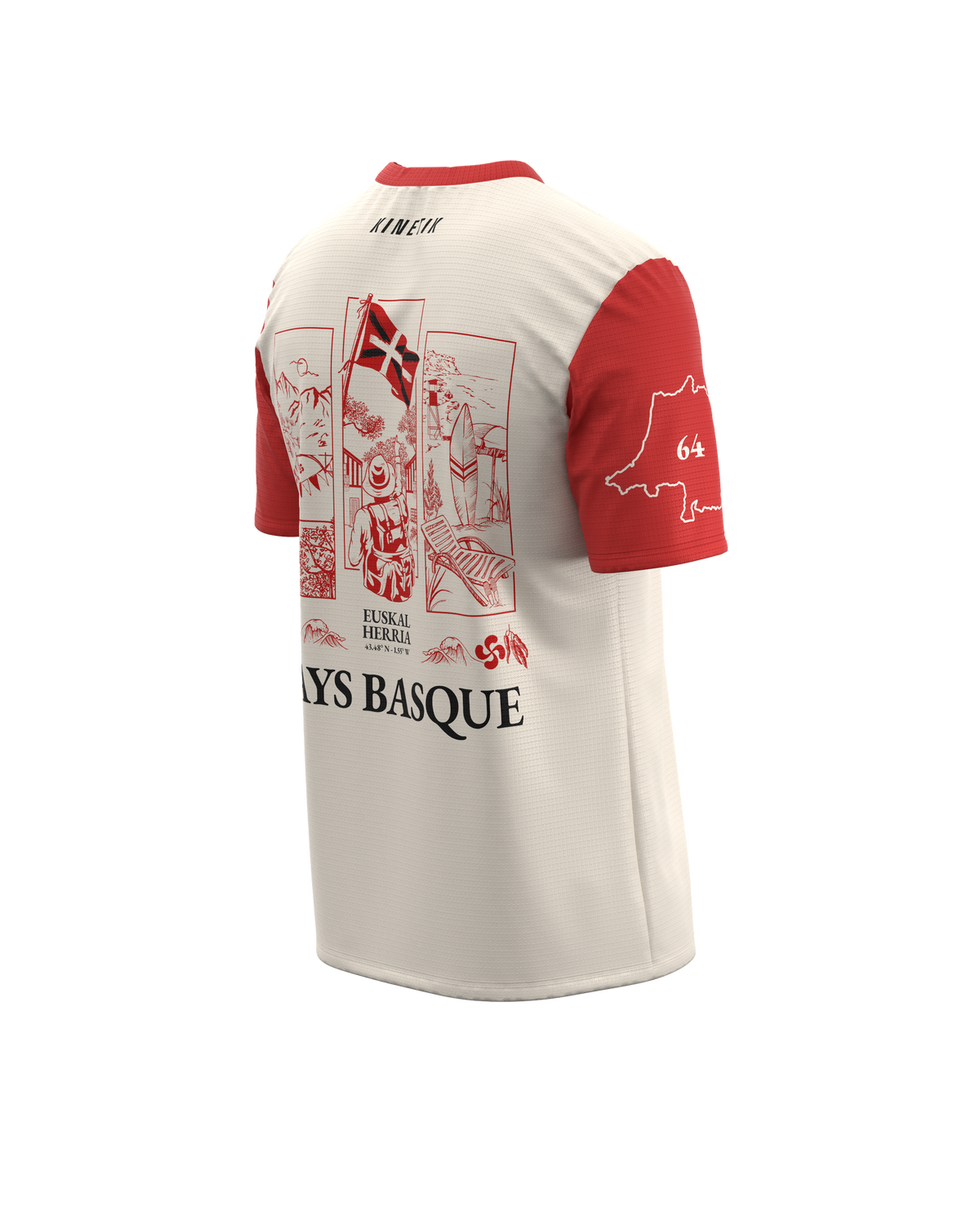 FALKON MEN PAYS BASQUE PEPPER - Maillots trail-running - 6 - kinetik-adrenalink