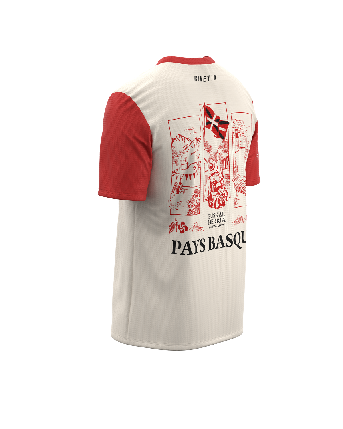 FALKON MEN PAYS BASQUE PEPPER - Maillots trail-running - 8 - kinetik-adrenalink