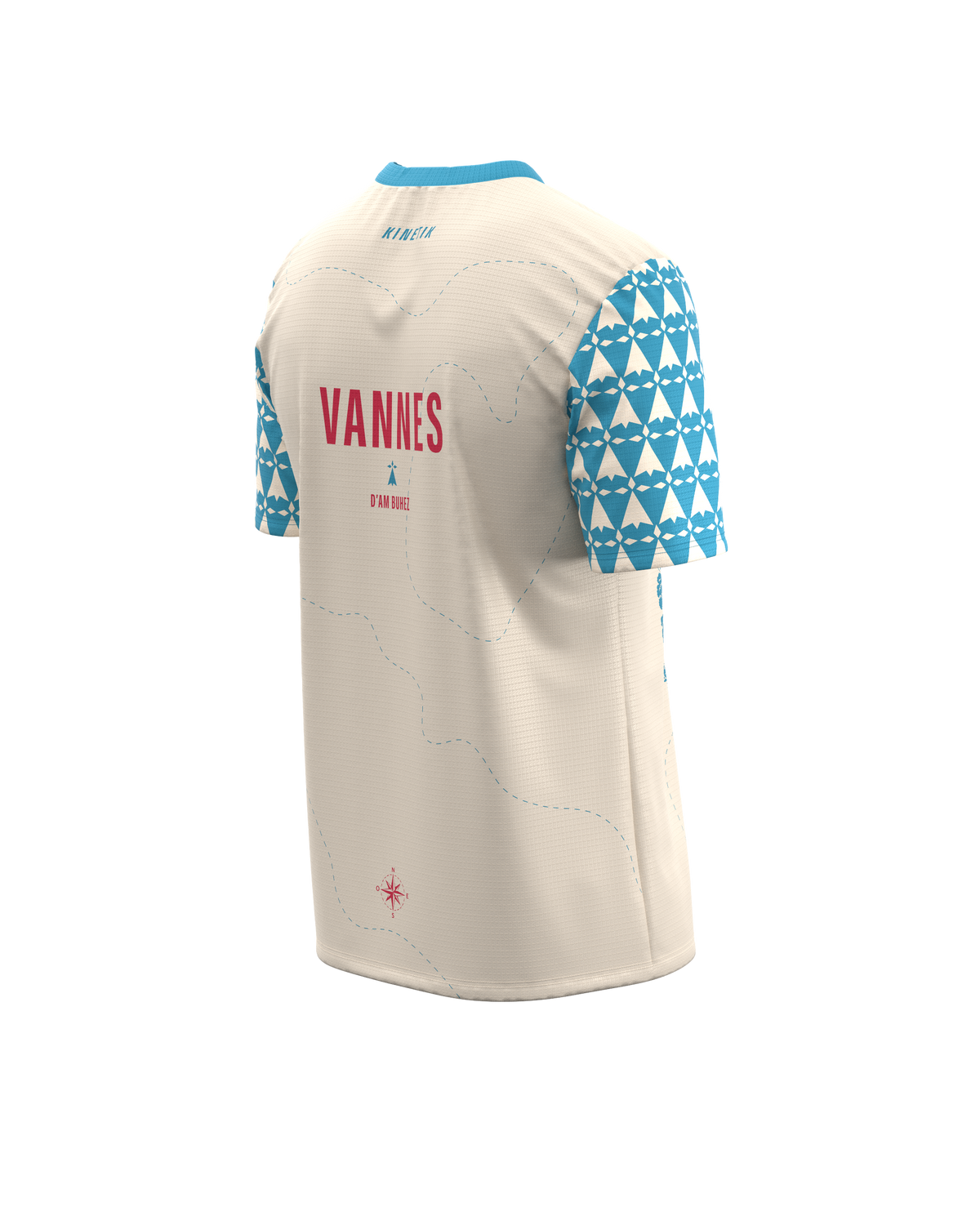 FALKON MEN VANNES BLEU - Maillots trail-running - 5 - kinetik-adrenalink