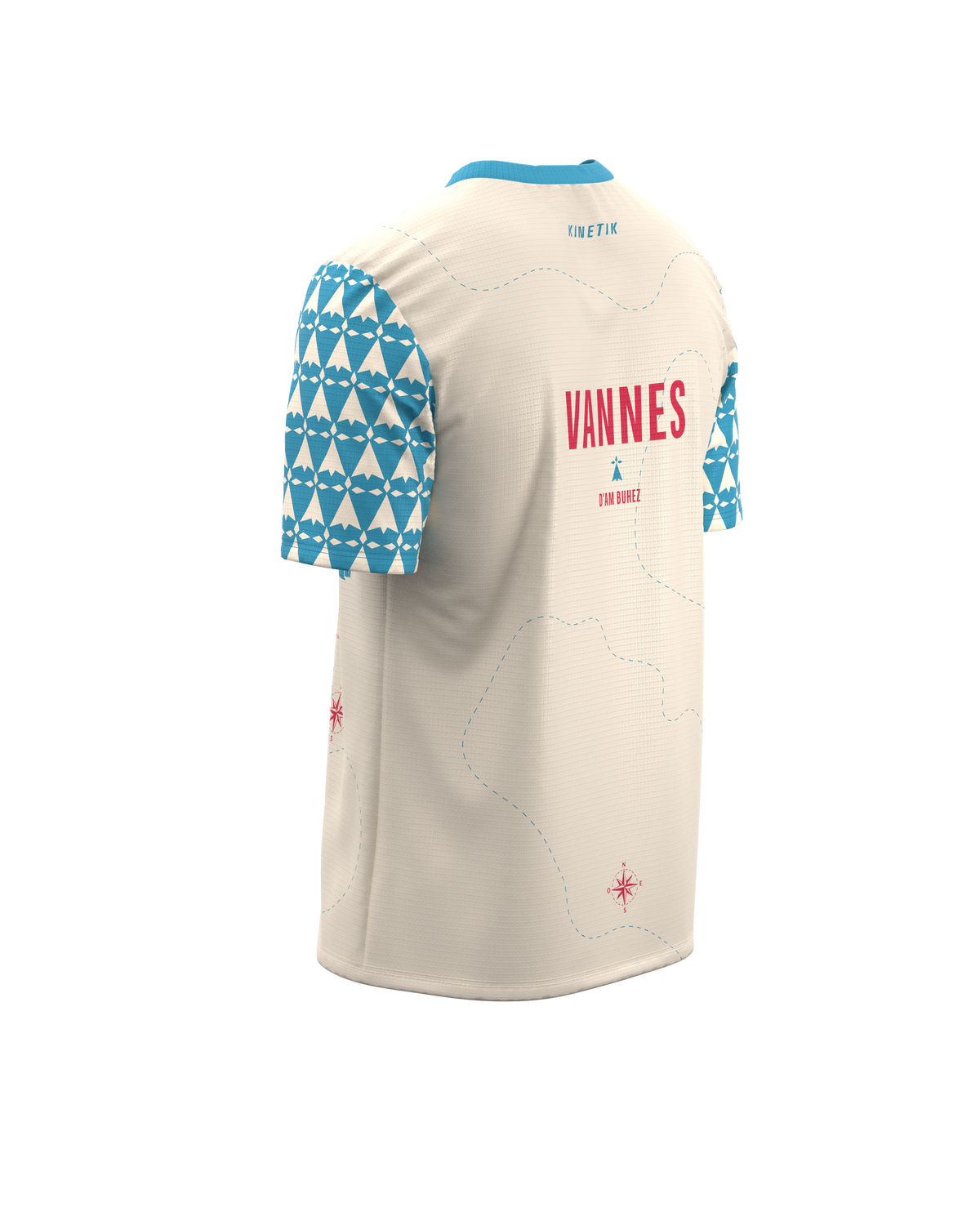 FALKON MEN VANNES BLEU - Maillots trail-running - 7 - kinetik-adrenalink