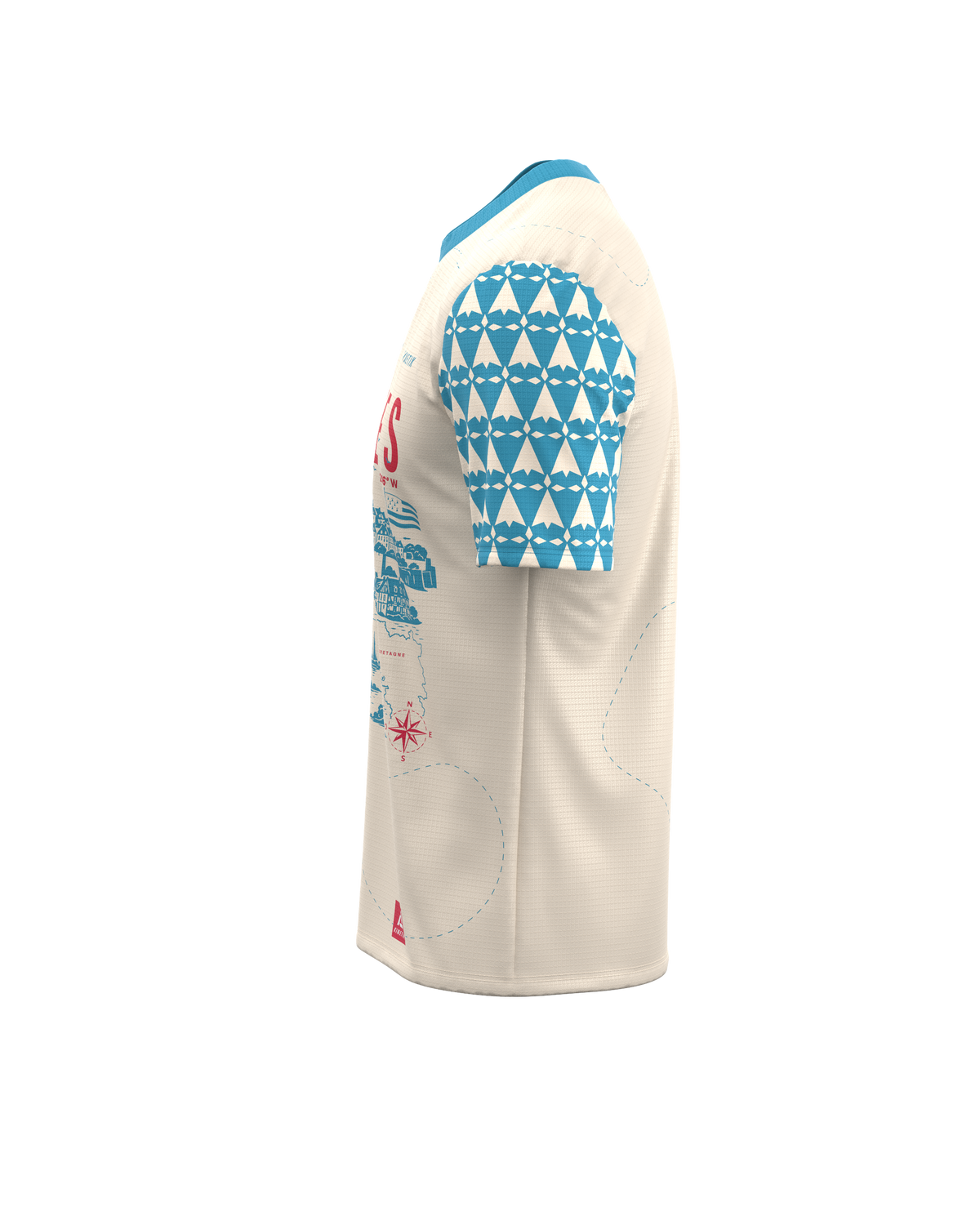 FALKON MEN VANNES BLEU - Maillots trail-running - 8 - kinetik-adrenalink
