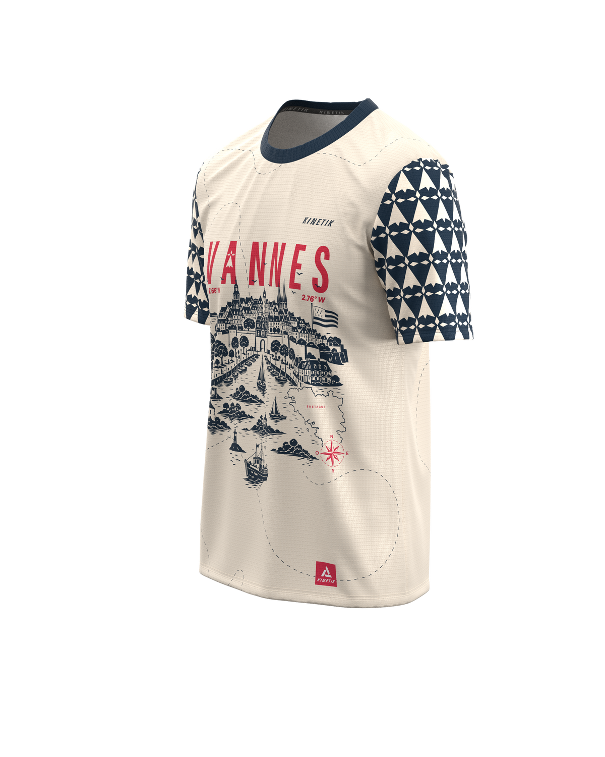 FALKON MEN VANNES NAVY - Maillots trail-running - 1 - kinetik-adrenalink