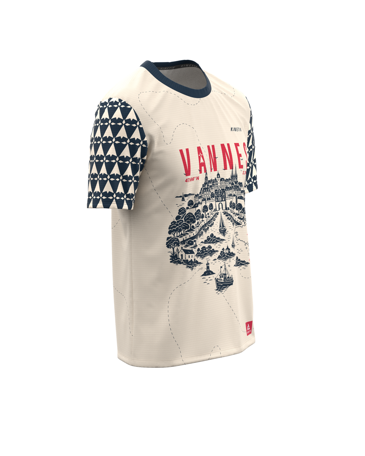 FALKON MEN VANNES NAVY - Maillots trail-running - 3 - kinetik-adrenalink