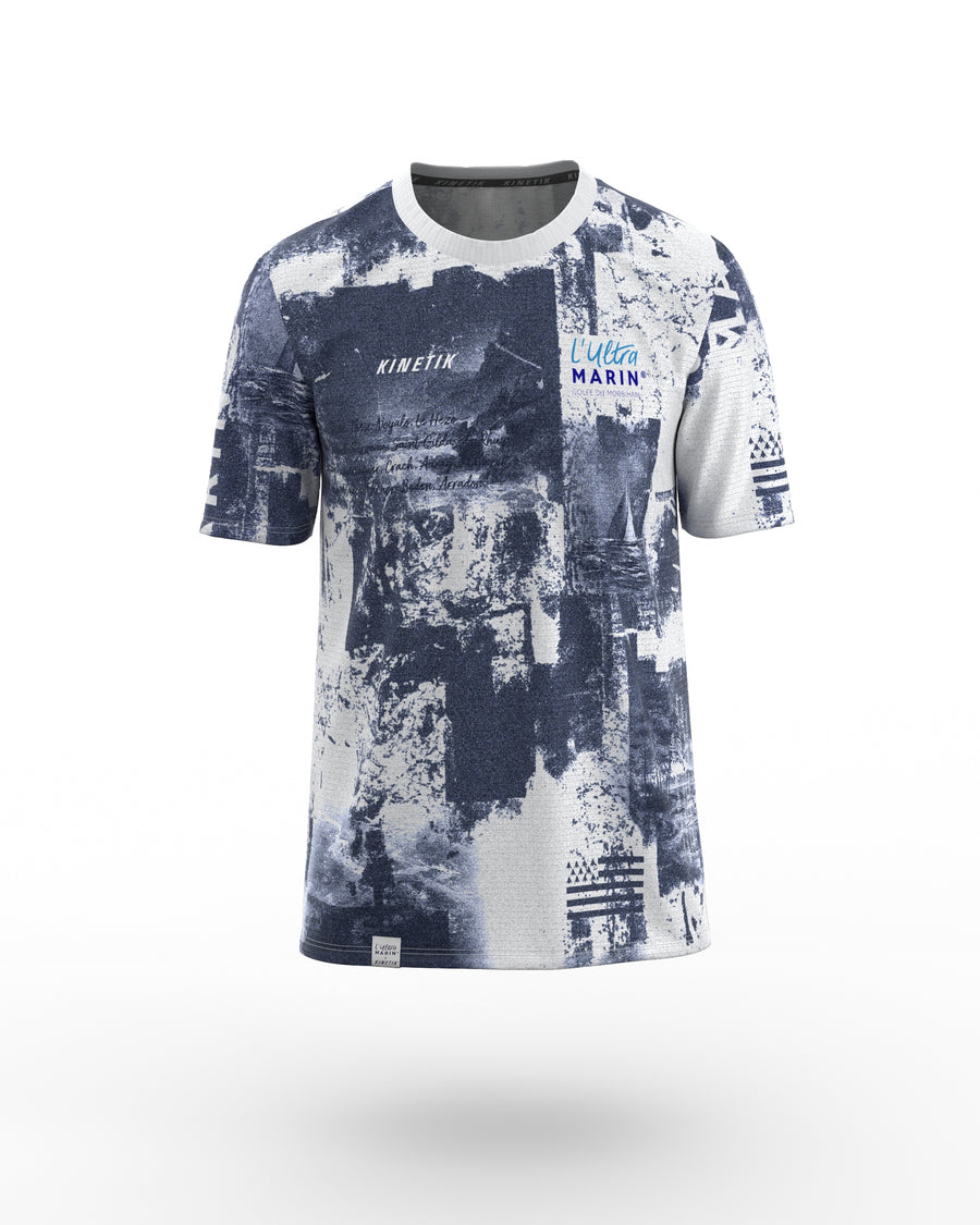 FALKON NAVY MEN ULTRA MARIN - Maillots trail-running - 3 - kinetik-adrenalink