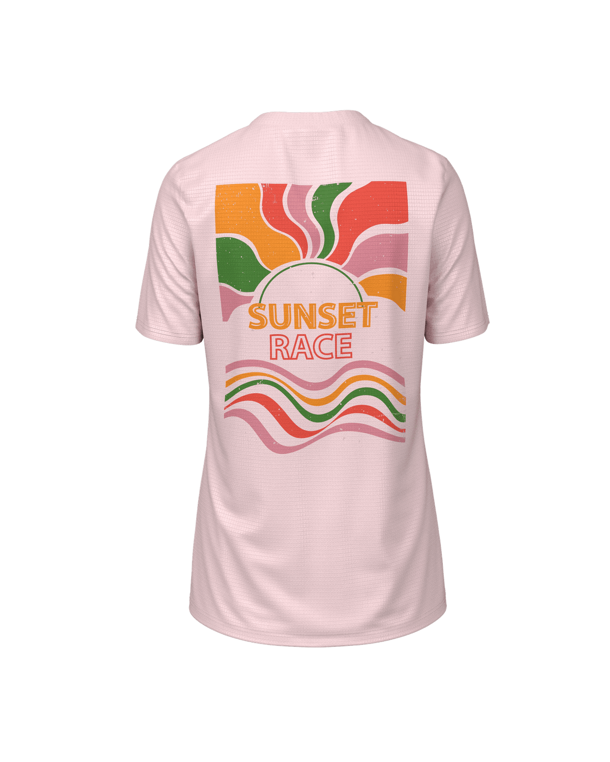 FALKON SUNSET RACE WOMEN - women's short-sleeve trail running jersey - kinetik-adrenalink