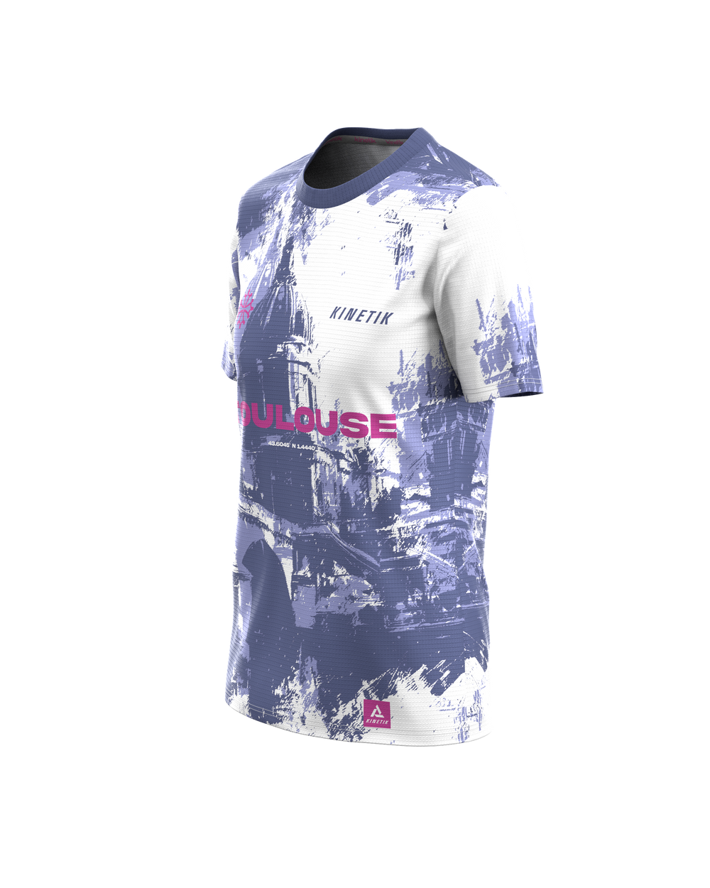 FALKON TOULOUSE PINK WOMEN - Maillots trail-running - 1 - kinetik-adrenalink