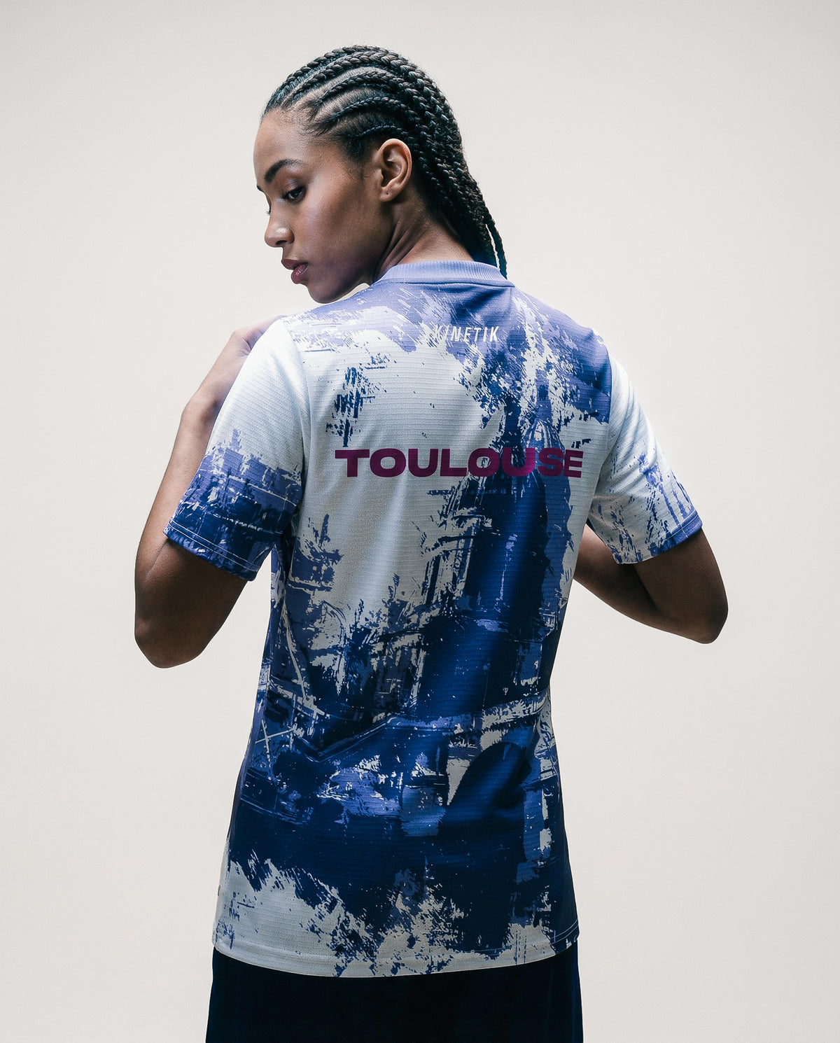 FALKON TOULOUSE PINK WOMEN - Maillots trail-running - 2 - kinetik-adrenalink