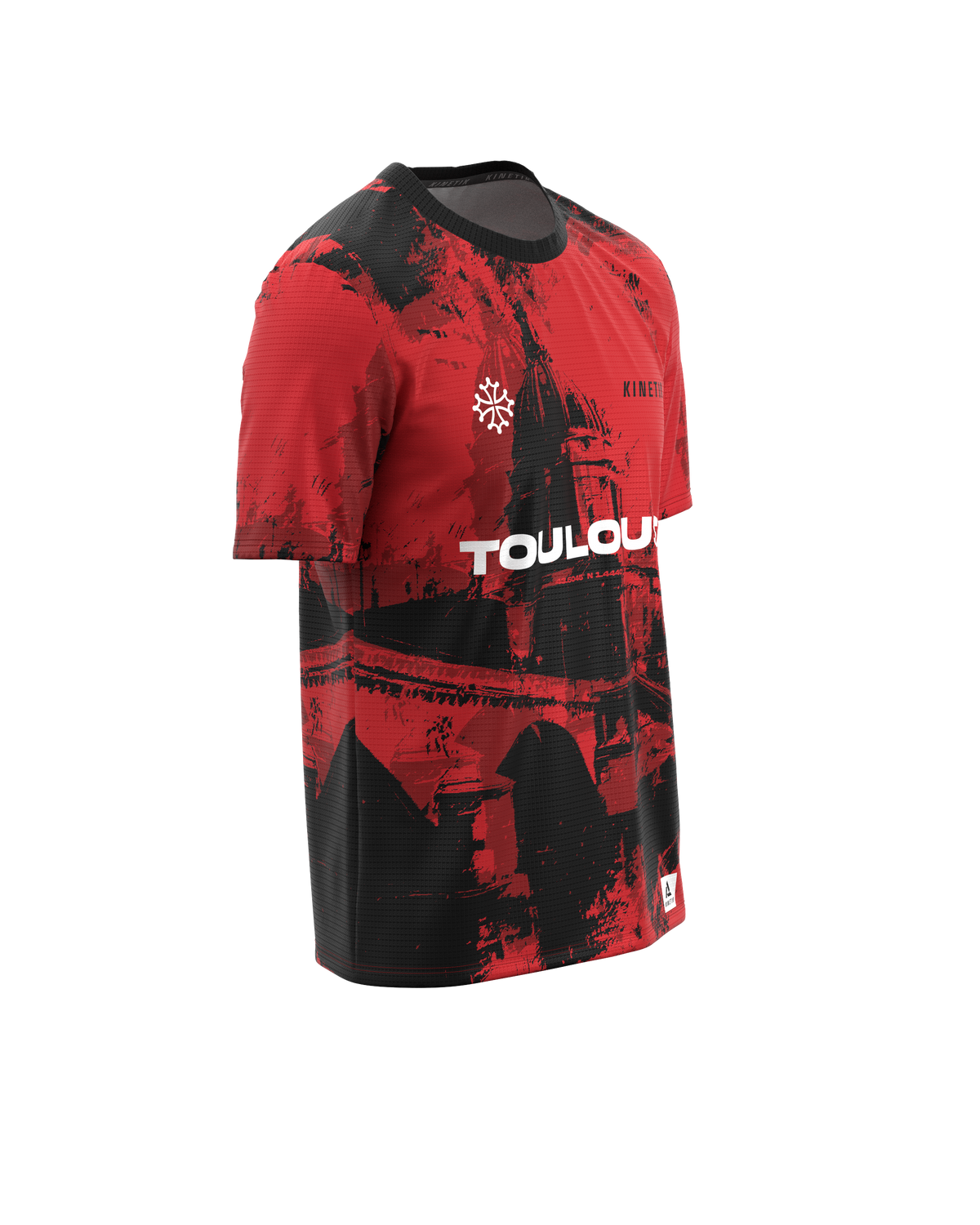 FALKON TOULOUSE RED MEN - Maillots trail-running - 4 - kinetik-adrenalink