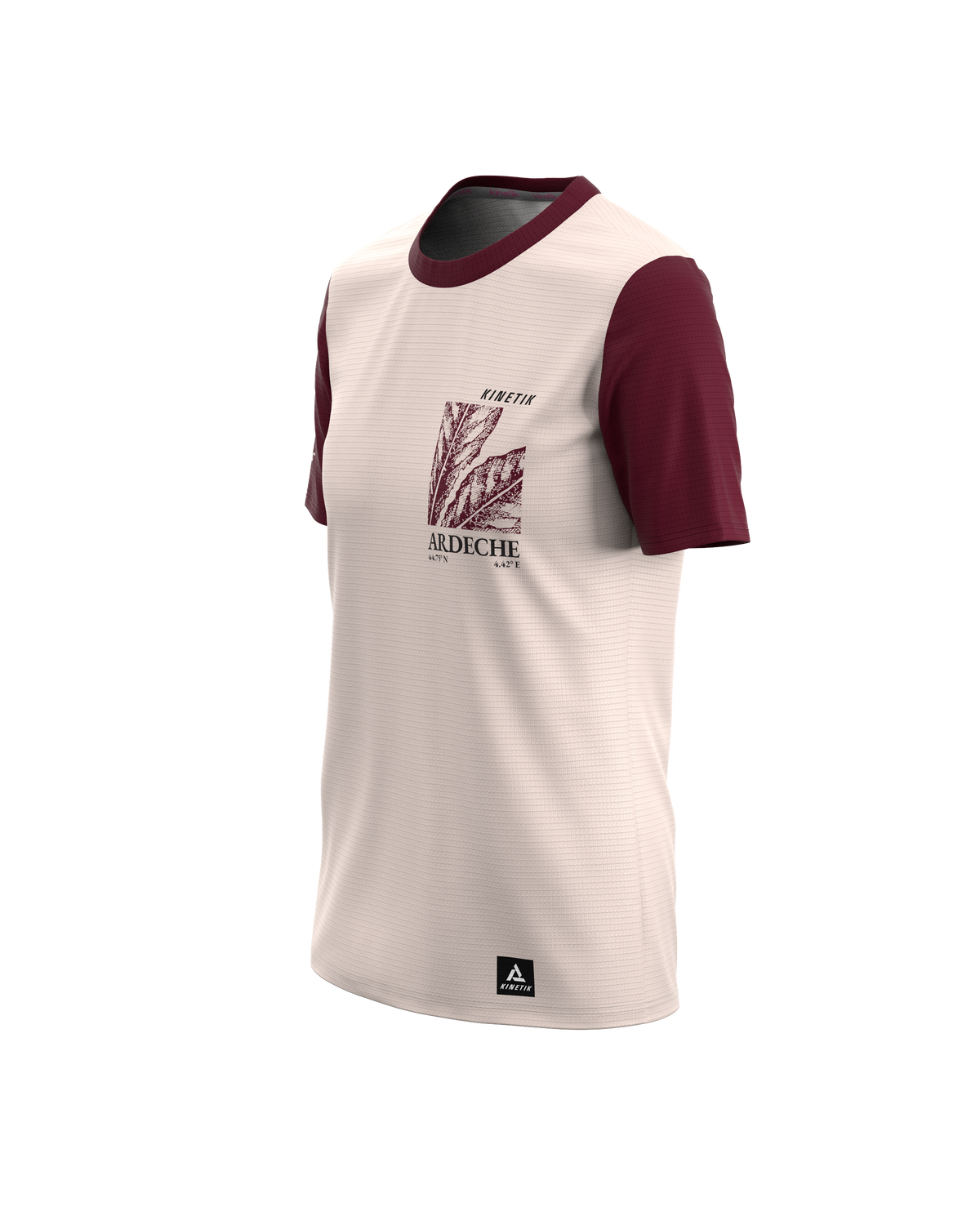 FALKON WOMEN ARDECHE BORDEAUX - Maillots trail-running - 1 - kinetik-adrenalink