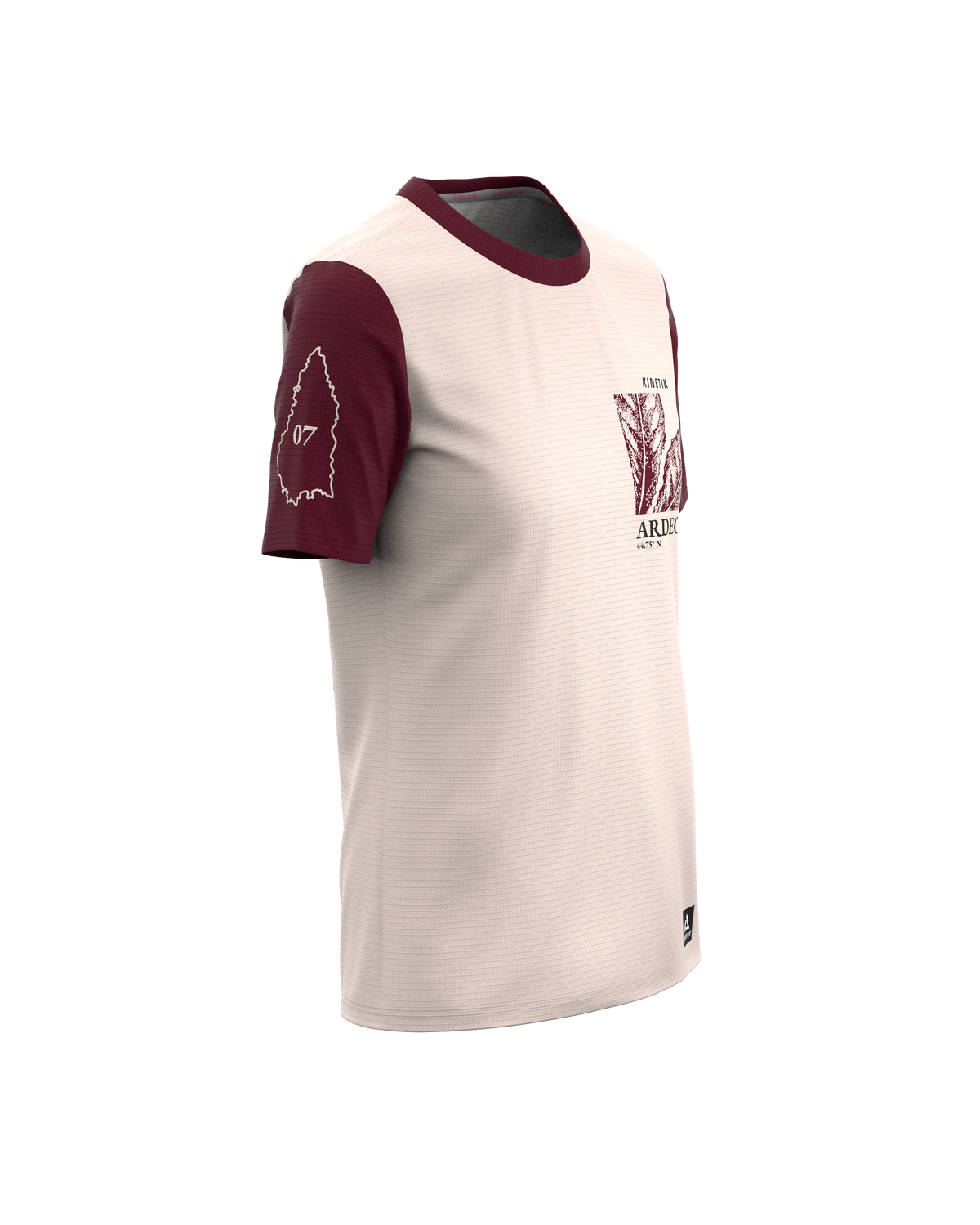 FALKON WOMEN ARDECHE BORDEAUX - Maillots trail-running - 4 - kinetik-adrenalink