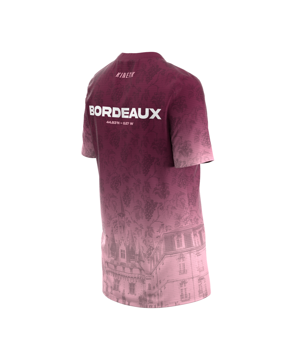FALKON WOMEN BORDEAUX - Maillots trail-running - 5 - kinetik-adrenalink