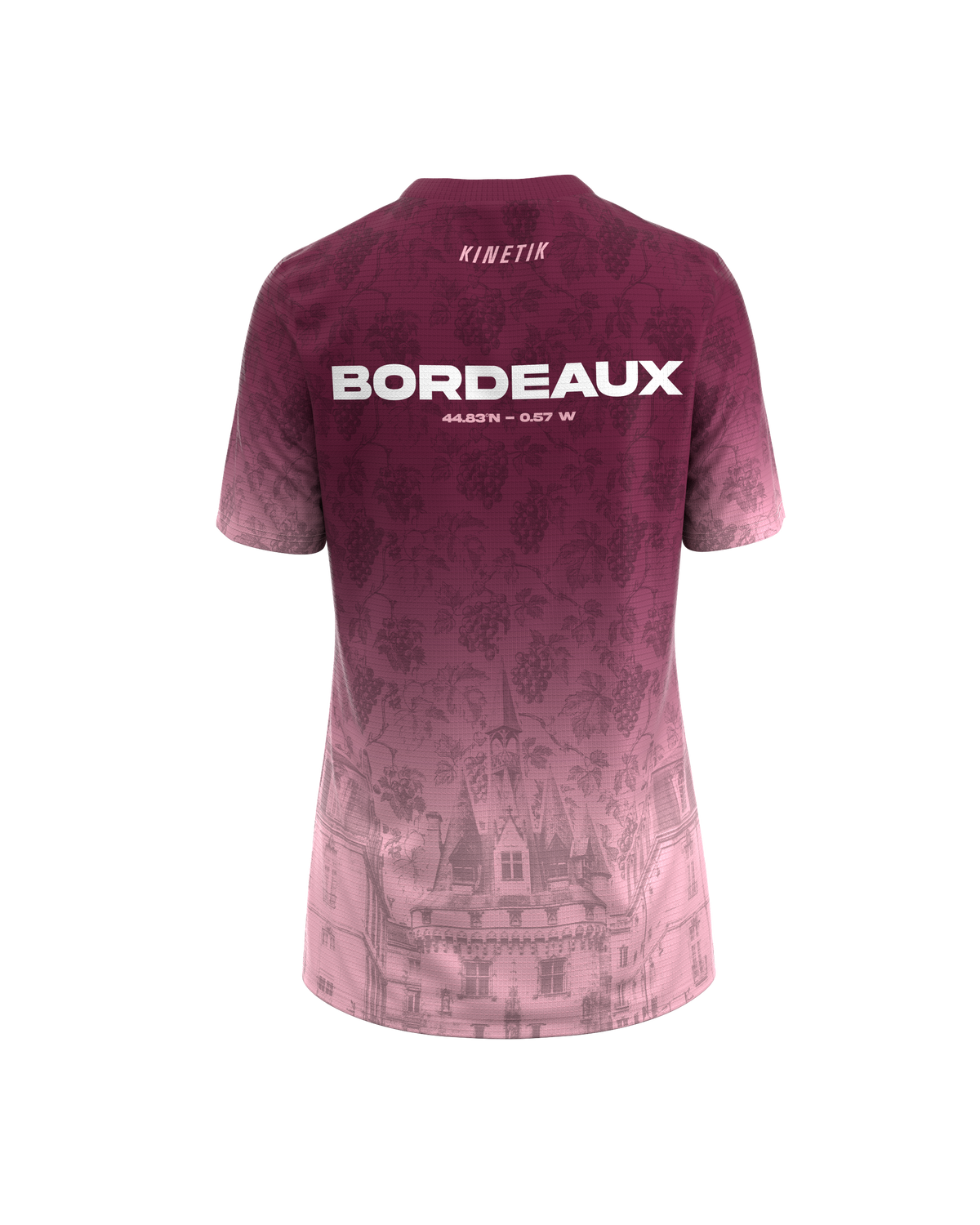 FALKON WOMEN BORDEAUX - Maillots trail-running - 6 - kinetik-adrenalink