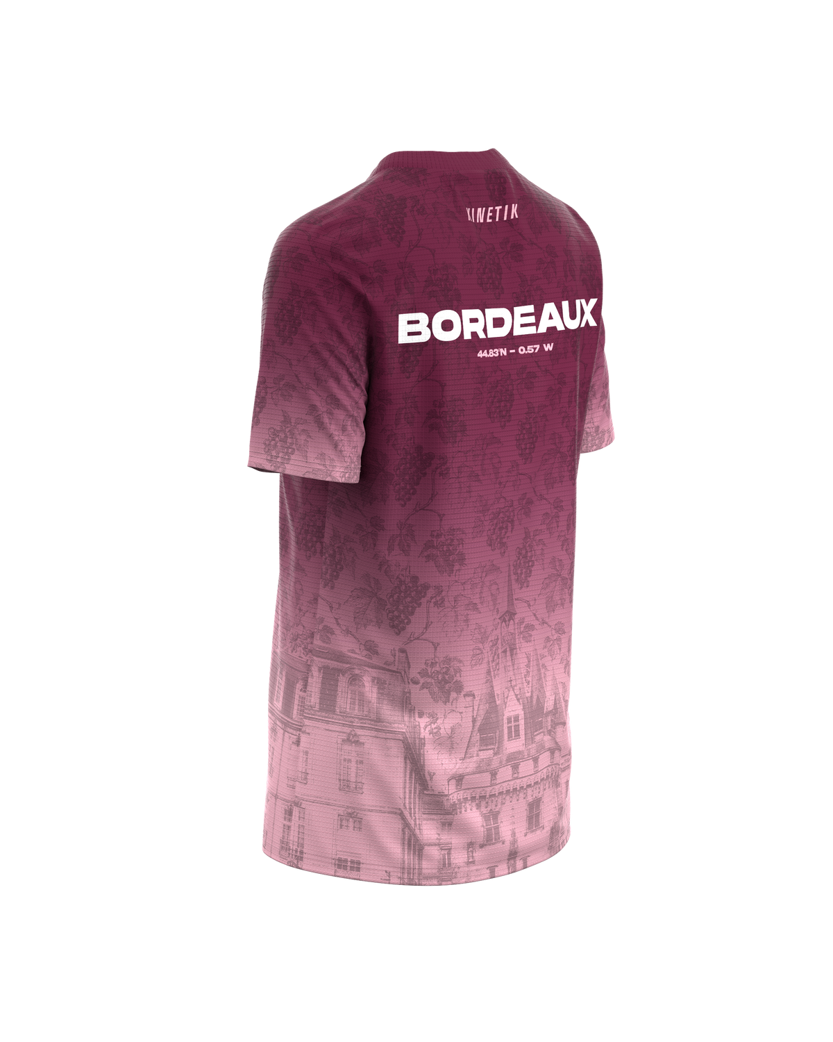 FALKON WOMEN BORDEAUX - Maillots trail-running - 7 - kinetik-adrenalink