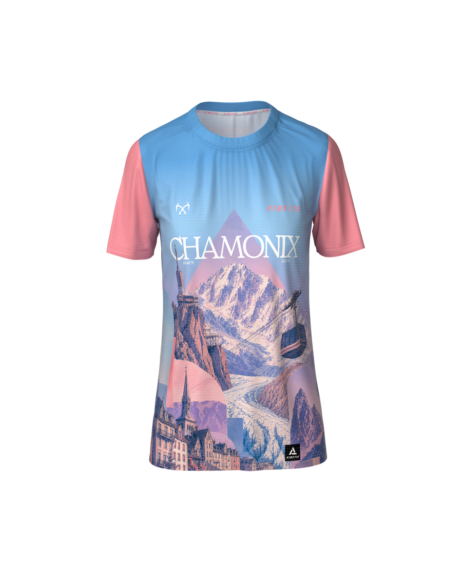 FALKON WOMEN CHAMONIX - Maillots trail-running - 3 - kinetik-adrenalink