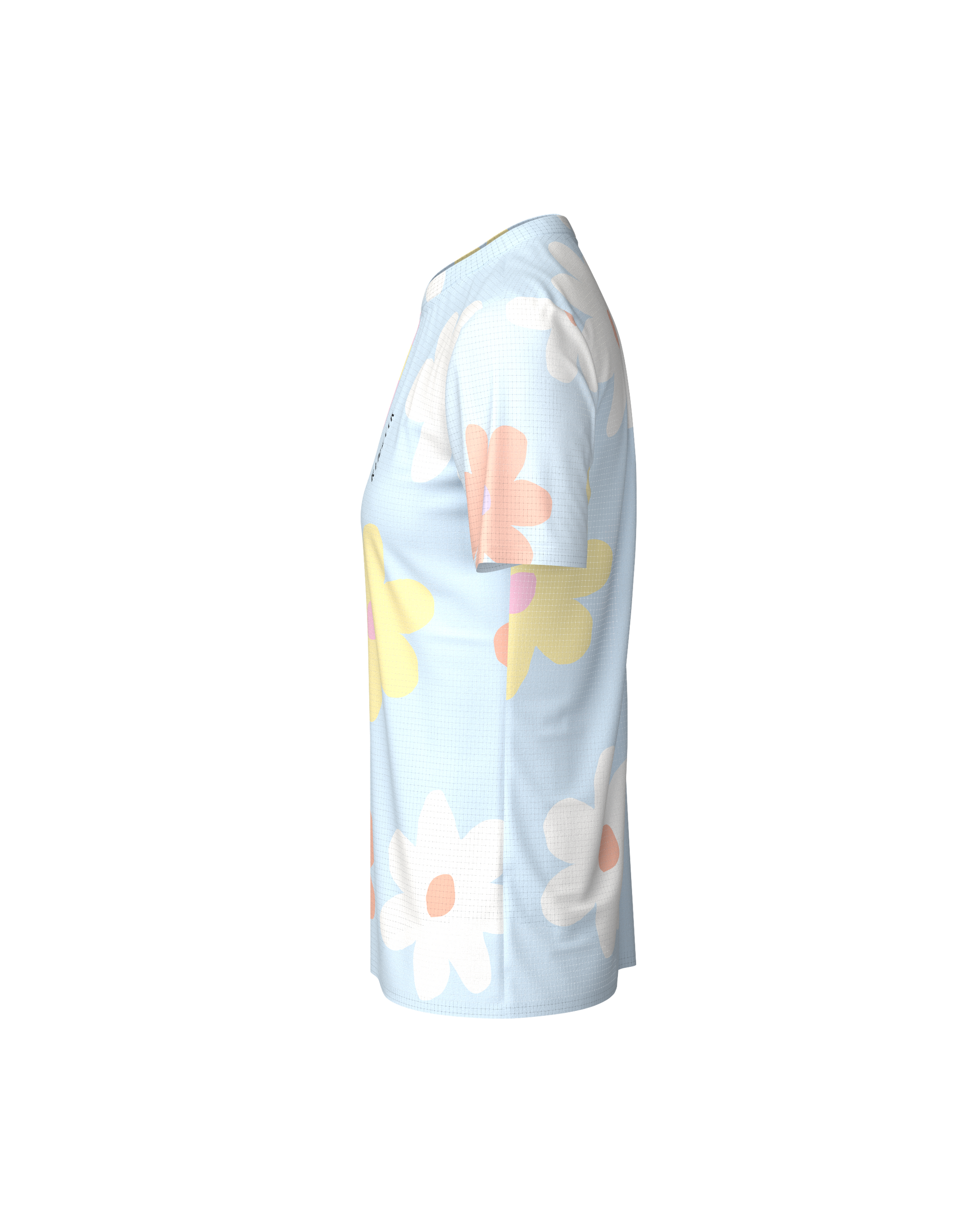 FALKON WOMEN FLORE POWDER BLUE - Maillots trail-running - 9 - kinetik-adrenalink