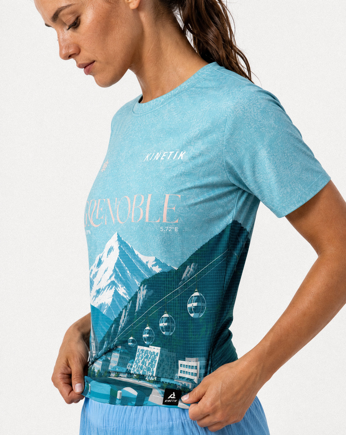 FALKON WOMEN GRENOBLE - Maillots trail-running - 2 - kinetik-adrenalink