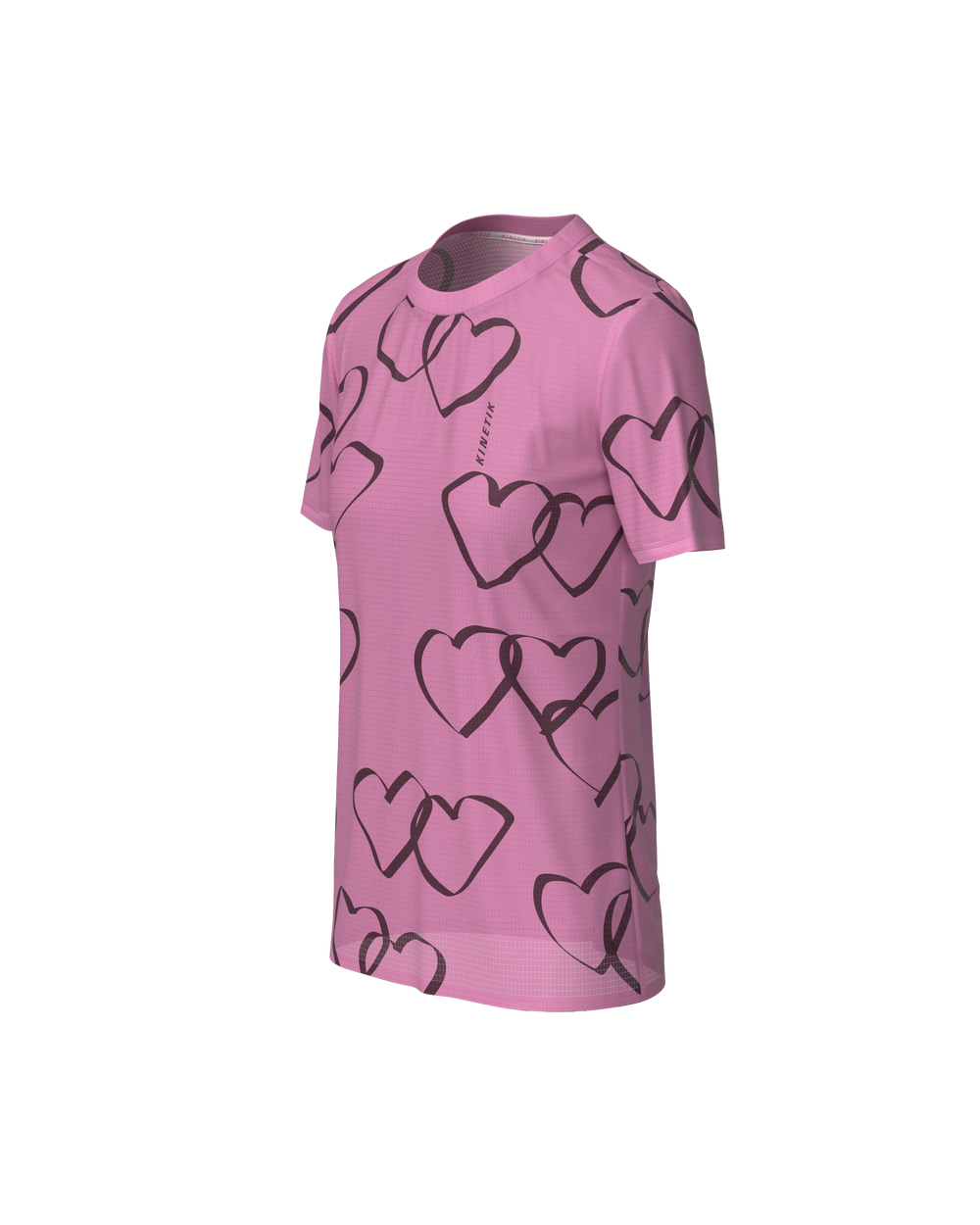 FALKON WOMEN HEART PARADE FLAMINGO - Maillots trail-running - 1 - kinetik-adrenalink