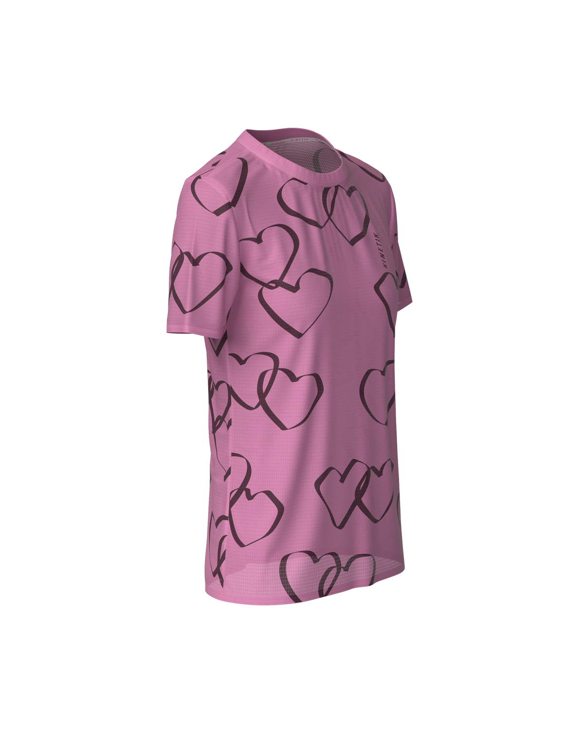 FALKON WOMEN HEART PARADE FLAMINGO - Maillots trail-running - 4 - kinetik-adrenalink