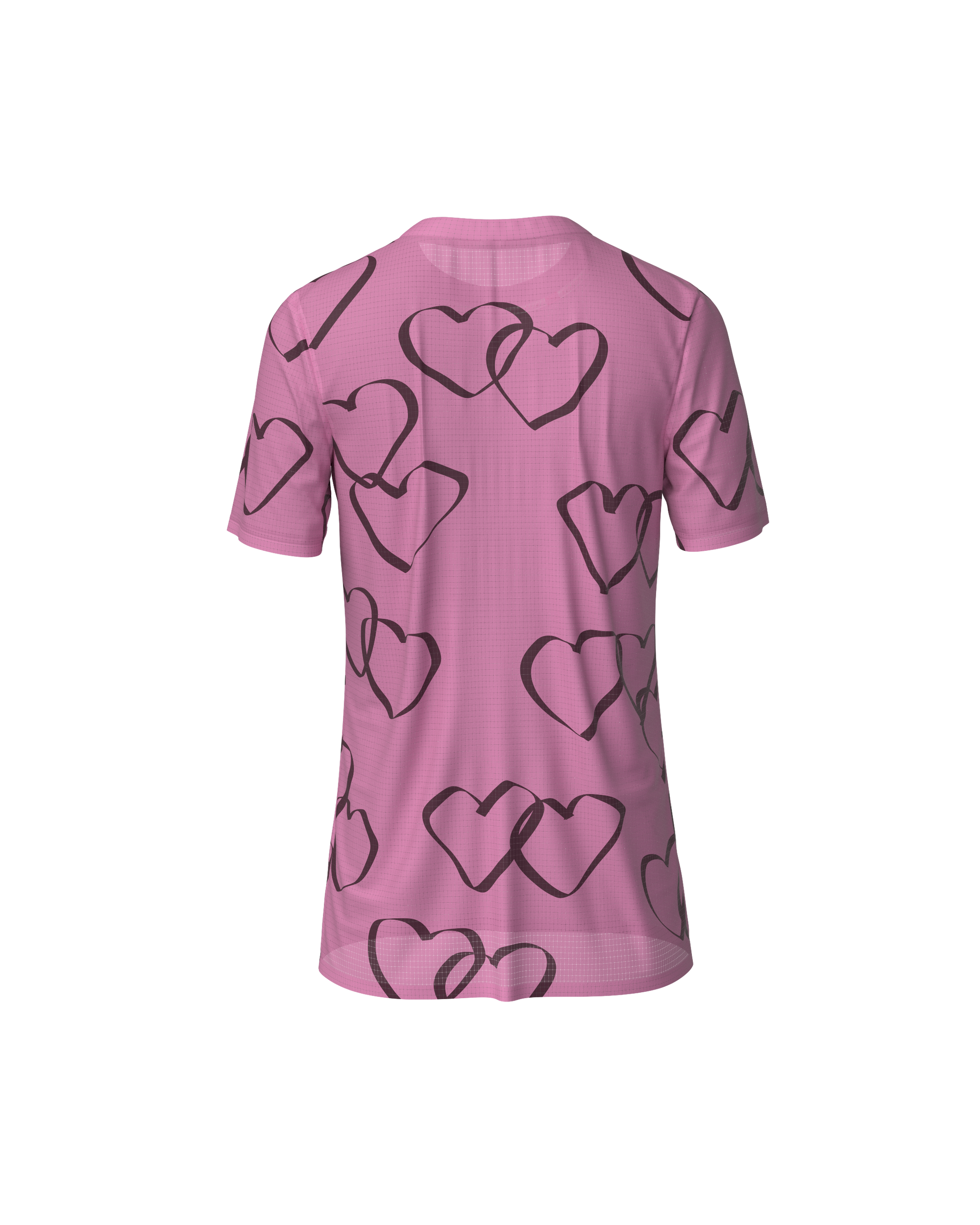 FALKON WOMEN HEART PARADE FLAMINGO - Maillots trail-running - 6 - kinetik-adrenalink