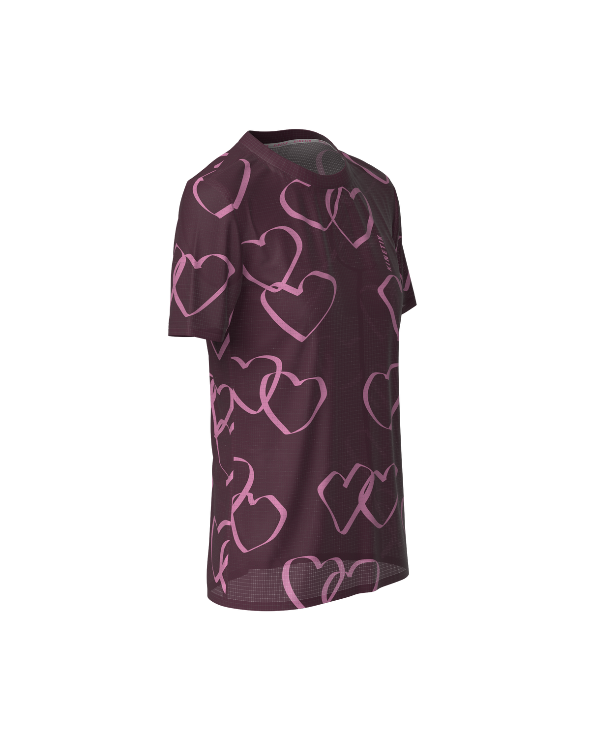 FALKON WOMEN HEART PARADE GRAPE JUICE - Maillots trail-running - 4 - kinetik-adrenalink